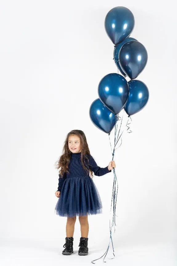 Dakota Tulle Dress - Navy Blue or Burgundy